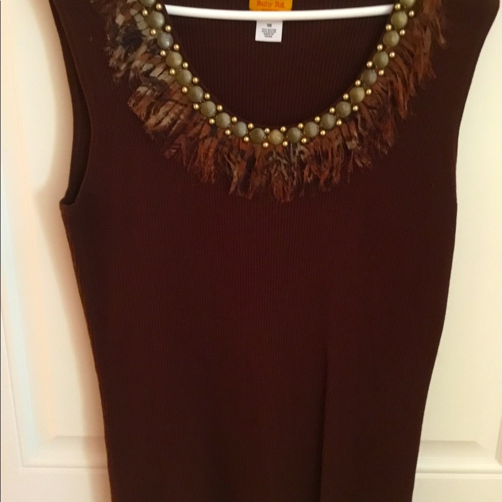 Ruby Road Sleeveless sweater